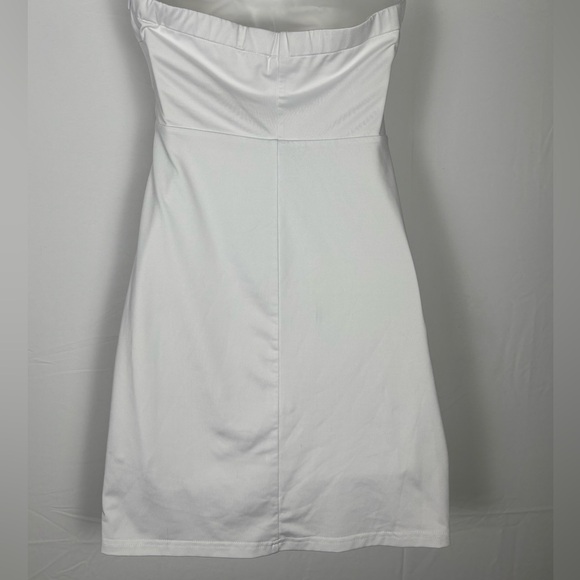 Superdown REVOLVE White Strapless Bodycon Cutout Mini Dress- M - Picture 9 of 12
